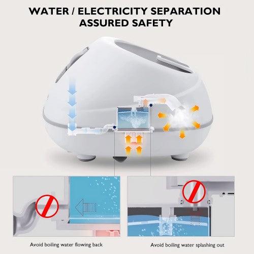 NAIPO Steam Foot Bath/Spa Massager Foot Sauna Tub with 3 Heating Levels - Toytexx NAIPO Steam Foot Bath/Spa Massager Foot Sauna Tub with 3 Heating Levels - Toytexx
